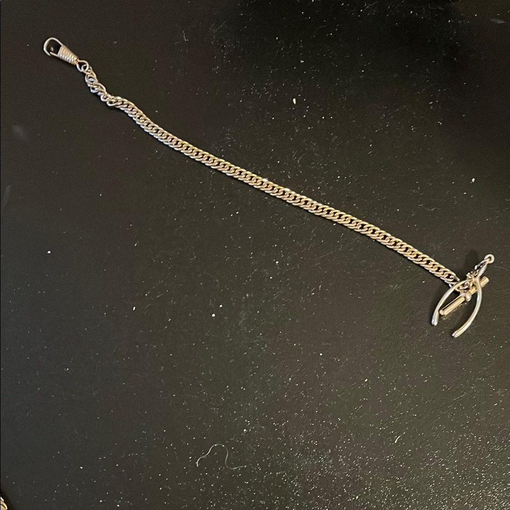 Gold and Silver Chain Bracelet